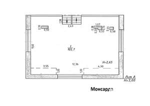Коттедж 597м², 4-этажный, участок 10 сот.