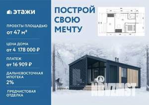 Дом 20м², 1-этажный, участок 13 сот.