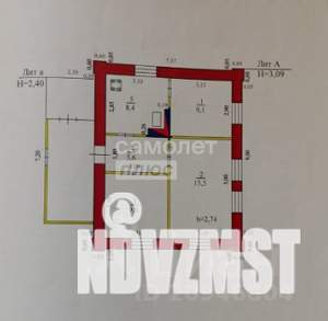 Дом 65м², 1-этажный, участок 9 сот.