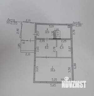 Дом 45м², 1-этажный, участок 15 сот.