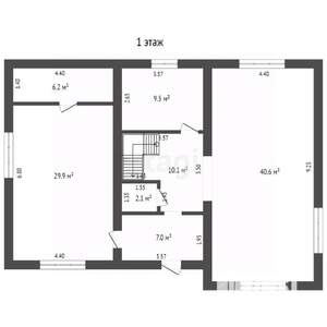 Дом 209м², 2-этажный, участок 12 сот.