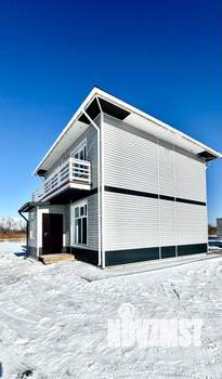 Дом 100м&sup2;, 2-этажный, участок 6 сот.  