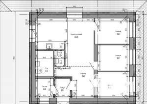 Дом 72м&sup2;, 2-этажный, участок 10 сот.  