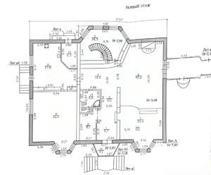 Коттедж 390м², 3-этажный, участок 18 сот.  