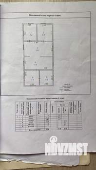 Дом 59м&sup2;, 1-этажный, участок 6 сот.  