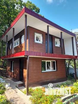 Дом 45м&sup2;, 2-этажный, участок 10 сот.  