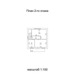 Дом 74м², 2-этажный, участок 10 сот.  