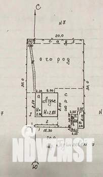 Дом 41м&sup2;, 1-этажный, участок 6 сот.  