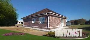 Дом 100м&sup2;, 1-этажный, участок 7 сот.  