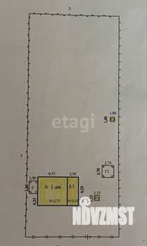 Дом 48м&sup2;, 1-этажный, участок 10 сот.  