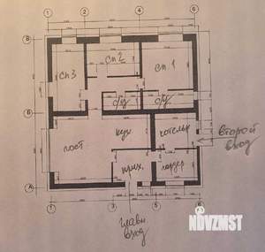 Дом 110м&sup2;, 1-этажный, участок 10 сот.  