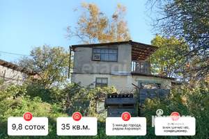Дача 35м&sup2;, 2-этажный, участок 10 сот.  