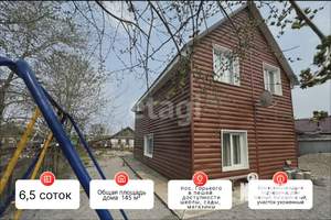 Дом 145м², 2-этажный, участок 7 сот.  