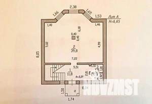 Дом 109м&sup2;, 2-этажный, участок 7 сот.  