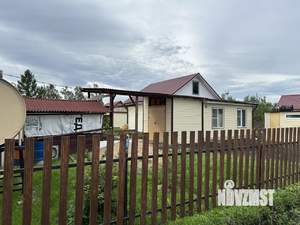 Дом 54м², 1-этажный, участок 8 сот.  