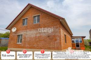 Дом 250м², 2-этажный, участок 10 сот.  