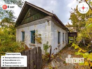 Дом 32м², 1-этажный, участок 8 сот.  