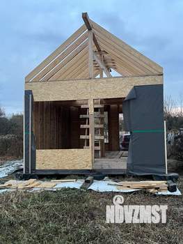 Дом 45м&sup2;, 2-этажный, участок 6 сот.  