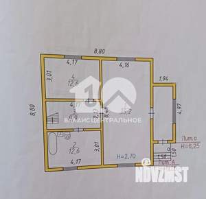 Дом 164м², 2-этажный, участок 16 сот.  