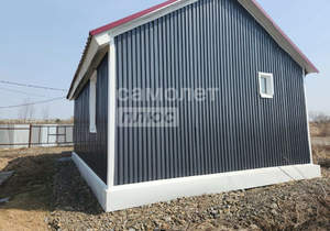 Дом 52м&sup2;, 1-этажный, участок 10 сот.  