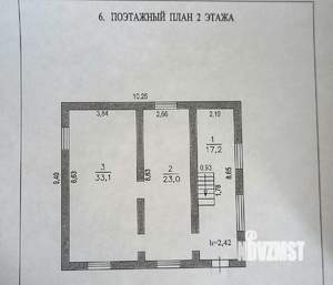 Коттедж 148м², 2-этажный, участок 10 сот.  