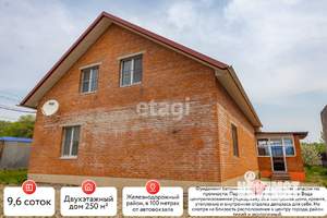 Дом 250м², 2-этажный, участок 10 сот.  