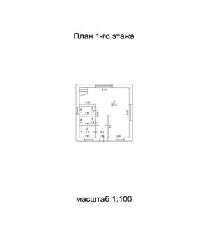 Дом 74м², 2-этажный, участок 10 сот.  