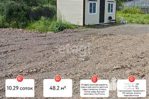 Дом 48м&sup2;, 1-этажный, участок 10 сот.  