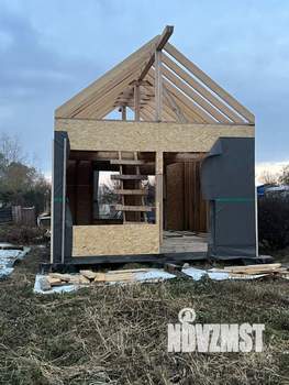 Дом 45м², 2-этажный, участок 6 сот.  