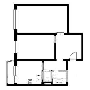 2-к квартира, на длительный срок, 56м2, 6/9 этаж