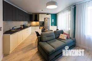 3-к квартира, посуточно, 66м2, 1/1 этаж