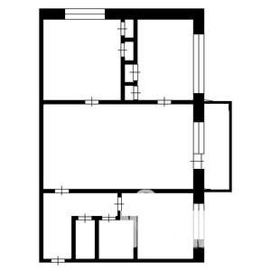 3-к квартира, на длительный срок, 48м2, 3/5 этаж
