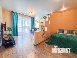 Студия квартира, посуточно, 40м2, 11/17 этаж