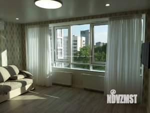 1-к квартира, на длительный срок, 43м2, 6/16 этаж