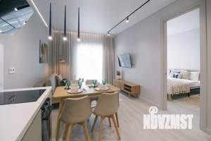 2-к квартира, посуточно, 40м2, 17/24 этаж