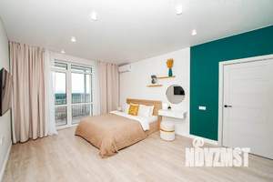 2-к квартира, посуточно, 66м2, 25/25 этаж