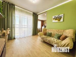 1-к квартира, посуточно, 43м2, 1/1 этаж