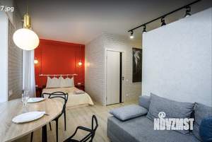 1-к квартира, посуточно, 28м2, 1/2 этаж