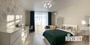 1-к квартира, посуточно, 50м2, 17/27 этаж