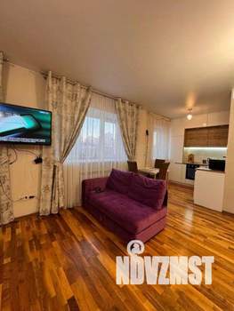 1-к квартира, посуточно, 44м2, 1/1 этаж