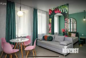 1-к квартира, посуточно, 35м2, 1/2 этаж