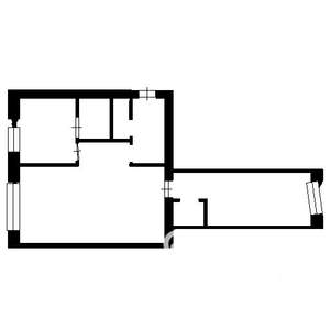 2-к квартира, на длительный срок, 45м2, 5/9 этаж