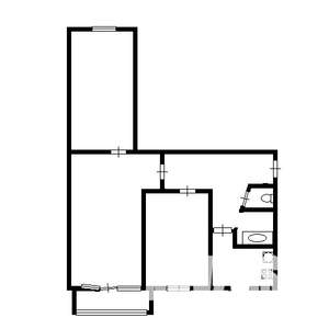 3-к квартира, на длительный срок, 62м2, 5/5 этаж
