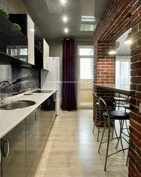 1-к квартира, на длительный срок, 52м2, 13/22 этаж