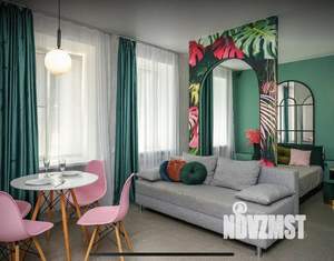 1-к квартира, посуточно, 35м2, 1/2 этаж