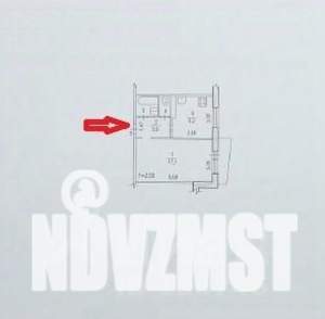 1-к квартира, на длительный срок, 33м2, 4/10 этаж