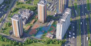 1-к квартира, на длительный срок, 45м2, 9/23 этаж