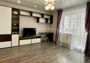 Студия квартира, на длительный срок, 38м2, 18/24 этаж