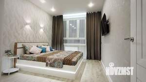 1-к квартира, посуточно, 43м2, 5/17 этаж