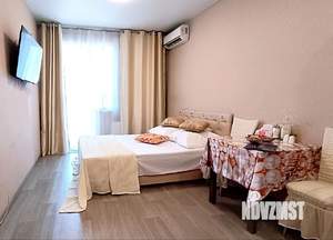 Студия квартира, посуточно, 24м2, 18/25 этаж